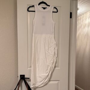 Veronica Beard Ivory Asymmetrical Dress